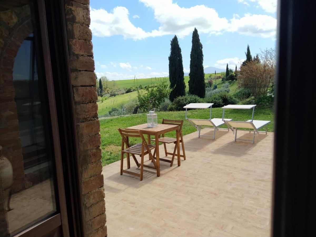 Poggio Ai Gelsi Villa Pienza Luaran gambar