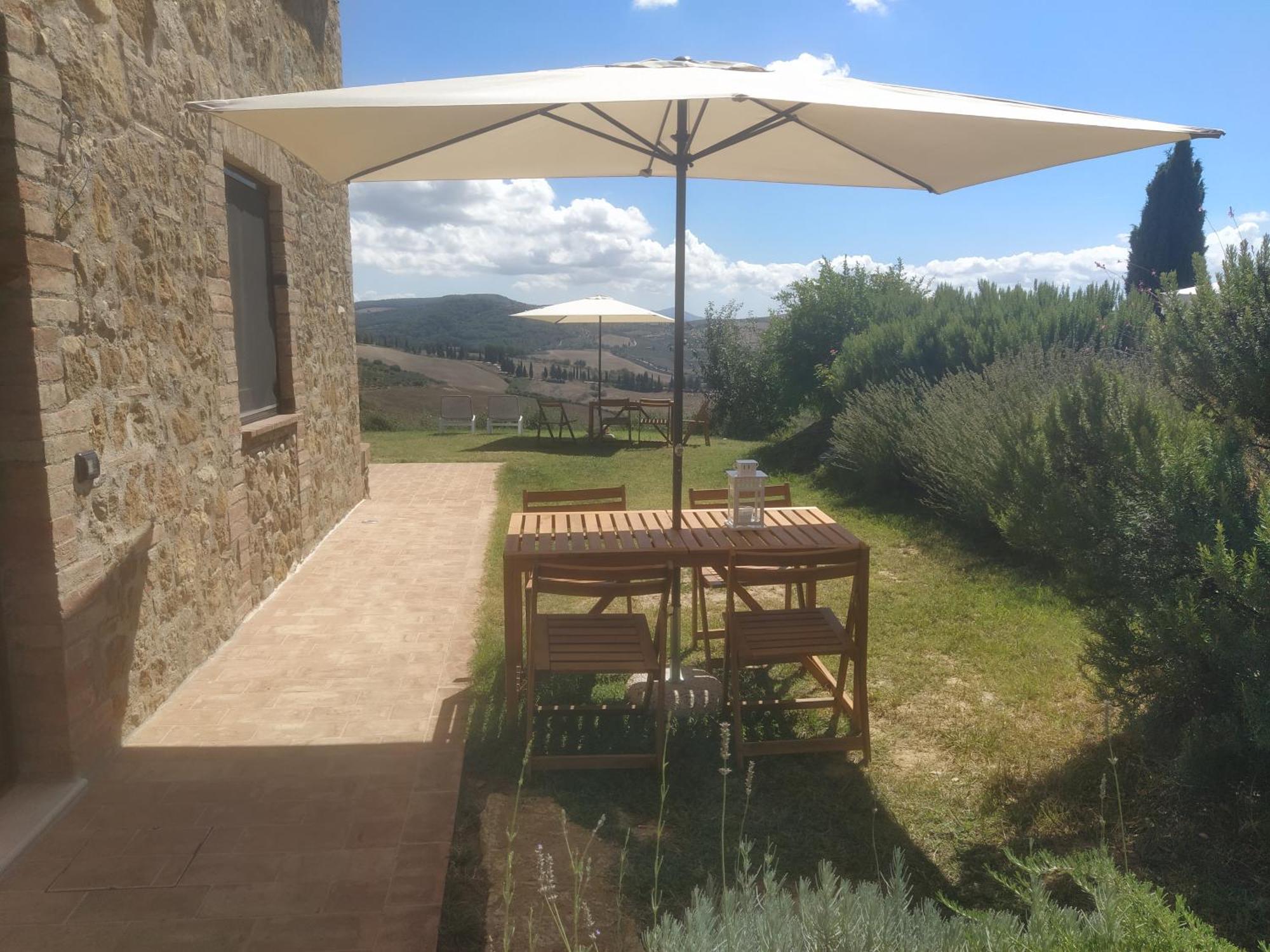 Poggio Ai Gelsi Villa Pienza Luaran gambar