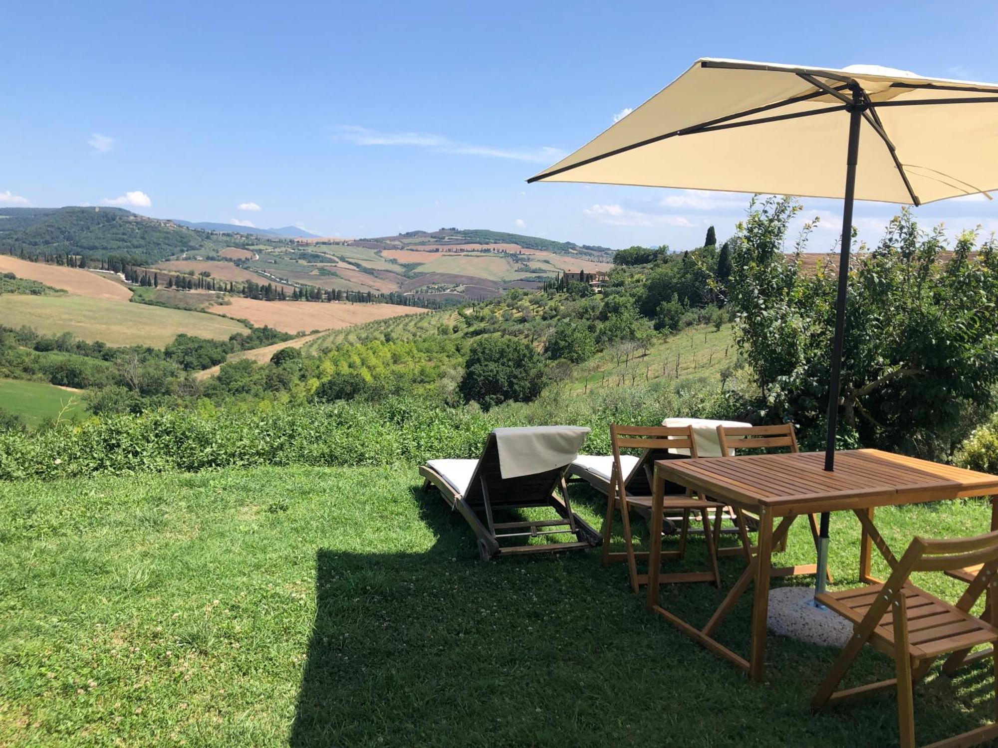 Poggio Ai Gelsi Villa Pienza Luaran gambar