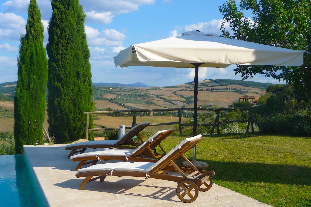 Poggio Ai Gelsi Villa Pienza Luaran gambar
