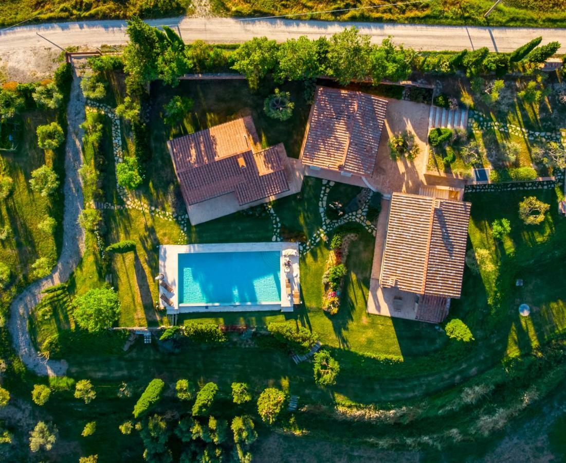 Poggio Ai Gelsi Villa Pienza Luaran gambar