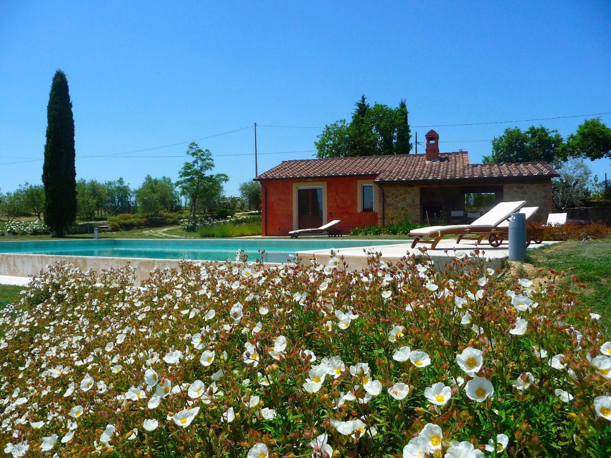 Poggio Ai Gelsi Villa Pienza Luaran gambar